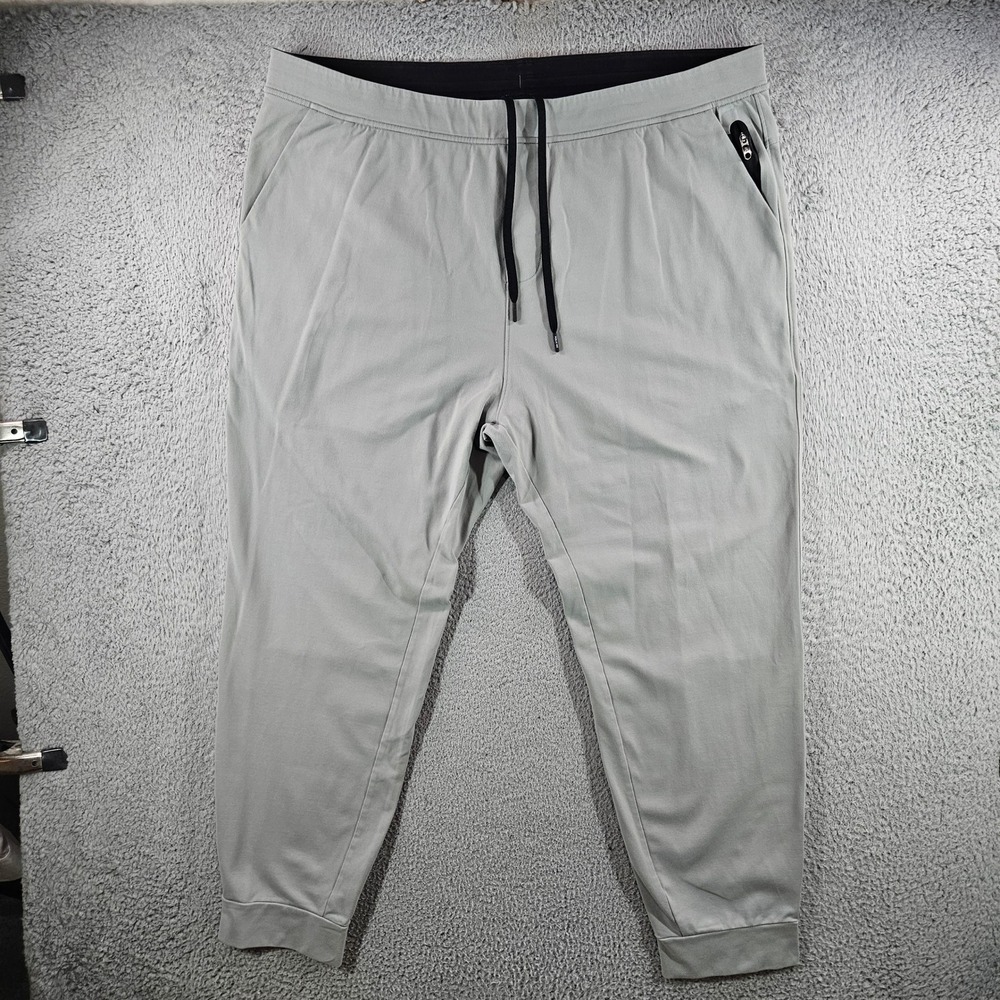 Public Rec All Day Every Day Joggers Mens 44x32 Grey Stretch Travel Pants‎
